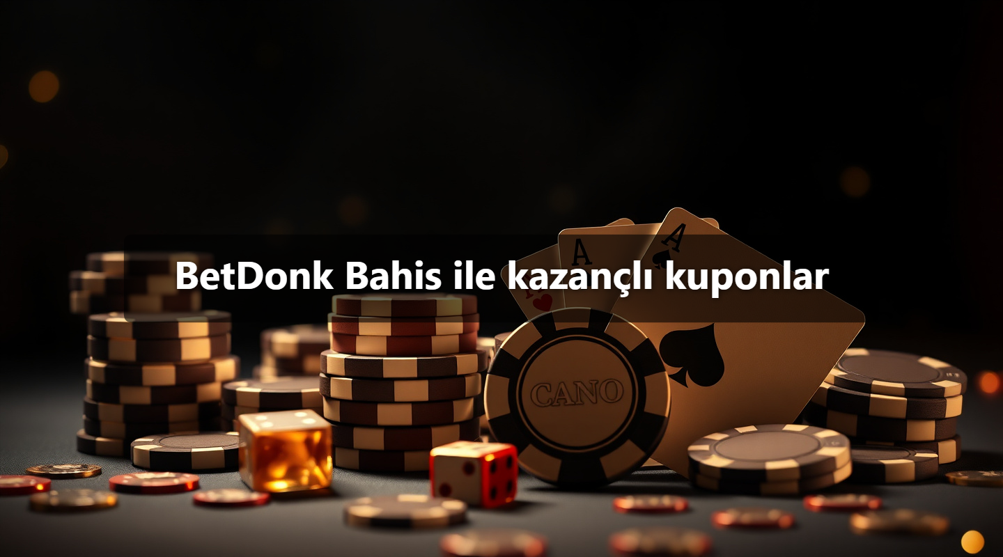 BetDonk Bahis ile kazançlı kuponlar